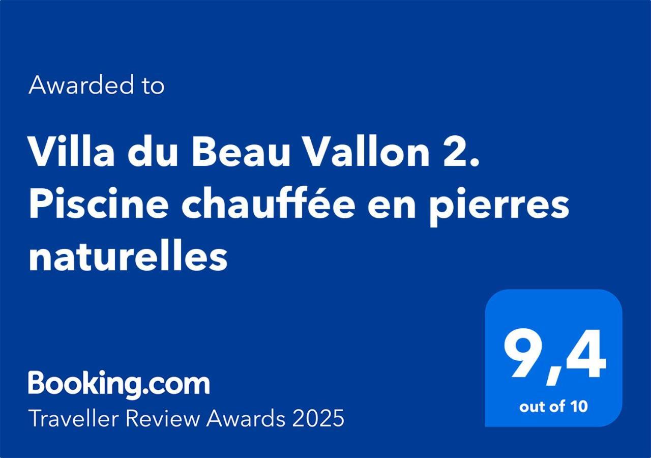 Villa Du Beau Vallon 2 Jacuzzi Privatif Et Piscine Chauffee Partagee Сен-Бенуа Екстер'єр фото